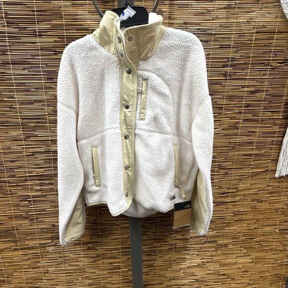 The NORTH FACE Cragmont Fleece Jacket Gardenia - White/Gravel - Size: XS - Picture 2 of 3